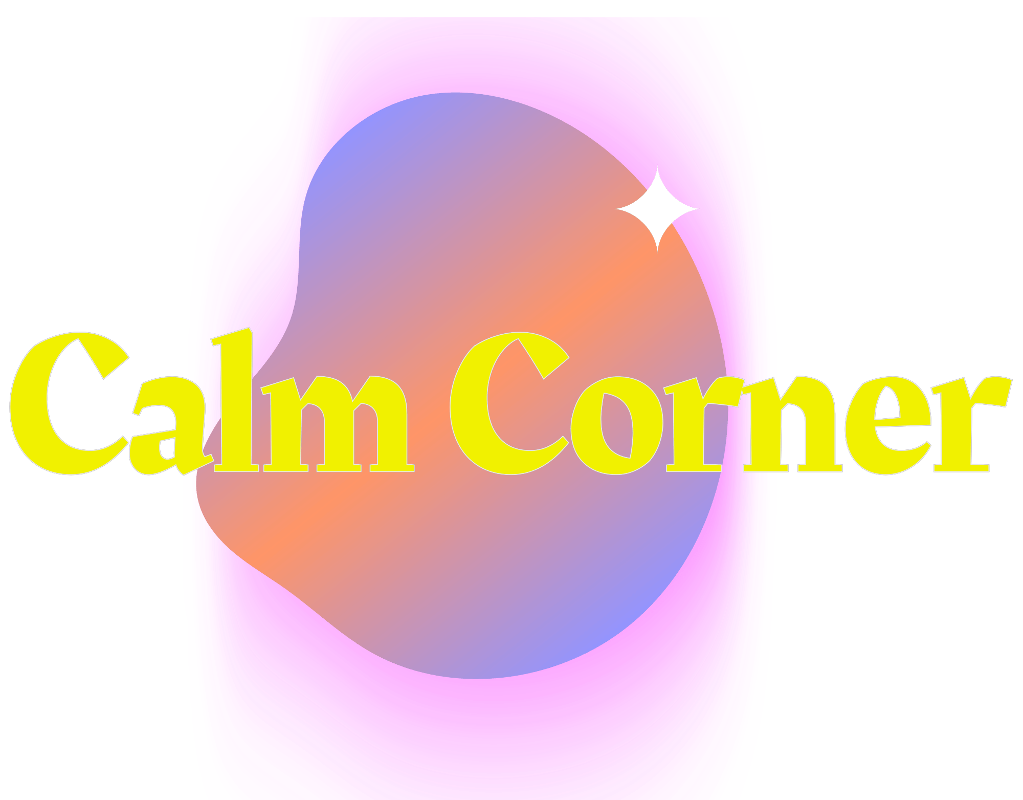 Calm corner illustration